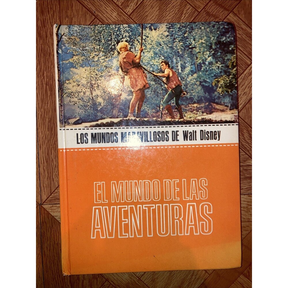 VTG Mundos Maravillosos ITALIAN Walt DISNEY 1970s Foreign Book Italy